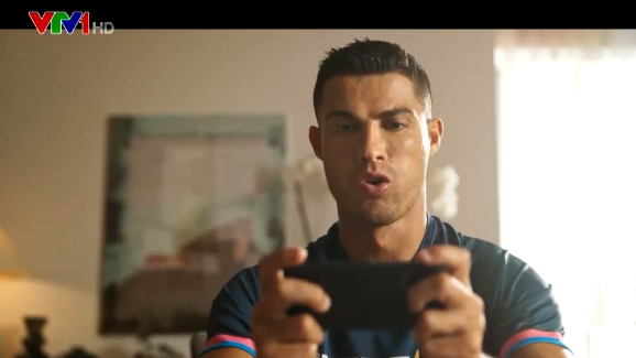 Ronaldo xuất hiện trên VTV với vai trò đại sứ game