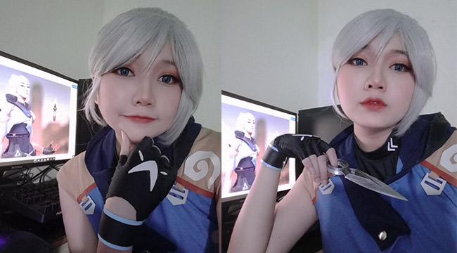 Nữ game thủ cosplay Jett của Valorant khiến ai cũng muốn vào game “chơi” thử