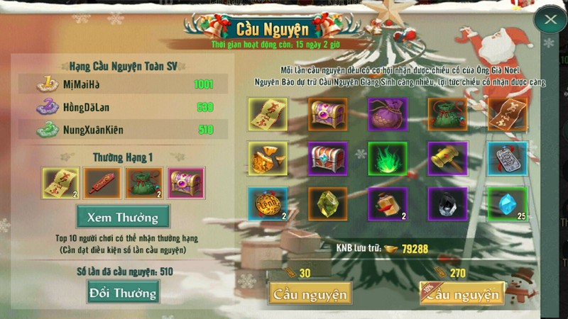 Trang trí cây thông Noel “siêu to khổng lồ” cùng Võ Lâm Truyền Kỳ 1 Mobile