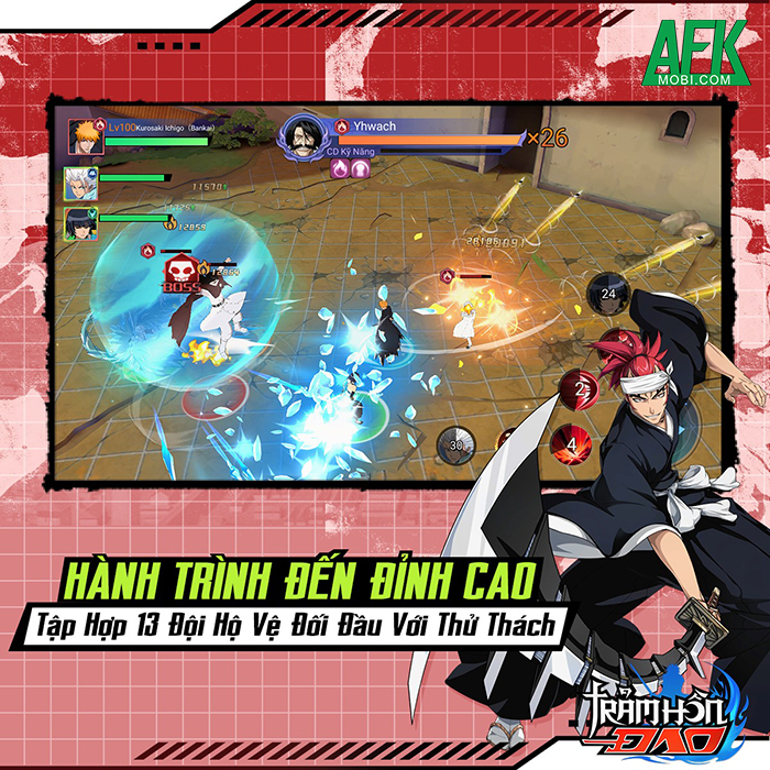 Trảm Hồn Đao Mobile game nhập vai hành động chủ đề Bleach về Việt Nam