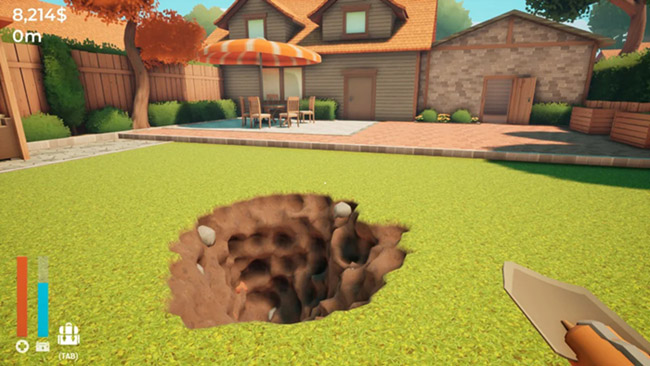 A Game About Digging A Hole – game giải trí với chủ đề “lạ”