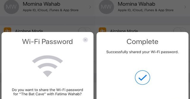 Cách chia sẻ password Wi-Fi đang truy cập của iPhone và smartphone Android nhanh chóng