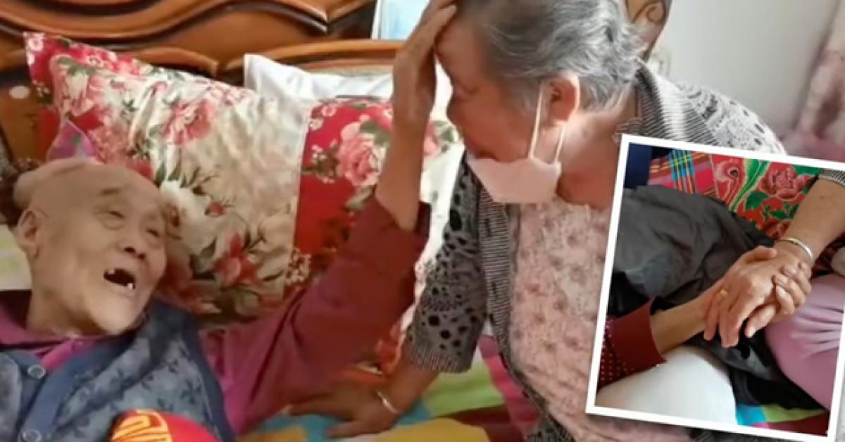 Cụ ông từ biệt vợ trên giường bệnh sau lễ kỷ niệm ngày cưới: Tôi đi đây, bà đừng khóc