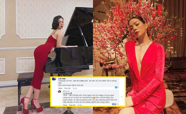U50, Lệ Quyên có cách tạo dáng 