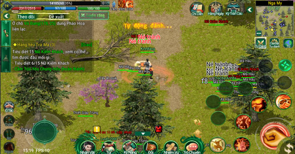 Huyền thoại game MMORPG JX2 Origin ADNX Mobile người chơi đông như kiến trong ngày đầu Alpha Test