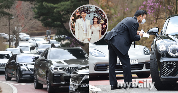 Choáng váng dàn siêu xe đổ bộ đám cưới Hyun Bin - Son Ye Jin: Maybach, Rolls Royce, Ferrari đến Lamborghini, G63 nối đuôi!