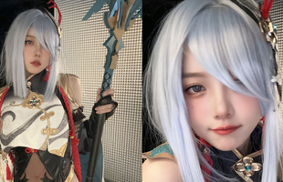 Bị 'cấm cửa' walk-in, nữ MC LPL chuyển sang cosplay Genshin Impact 'đỉnh của chóp'