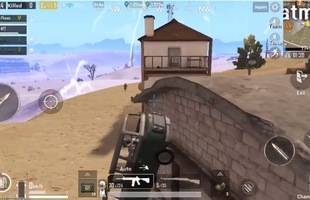 PUBG Mobile: Xe bị rơi vào địa thế 