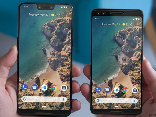 Google Pixel 3 XL cũng sẽ có thiết kế màn hình tai thỏ