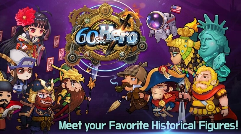 60 Seconds Hero: Idle RPG – game nhập vai dạng idle không nên bỏ qua