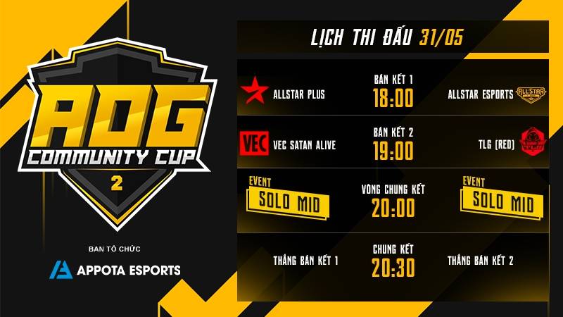 Chung kết AOG – Community Cup 2: Ngôi vương sẽ gọi tên ai?