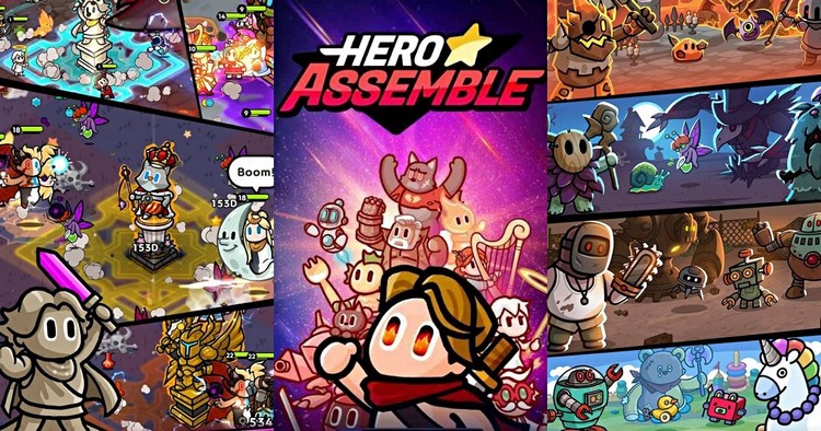 Hero Assemble: Game Idle RPG đã chính thức ra mắt trên cả Android và IOS