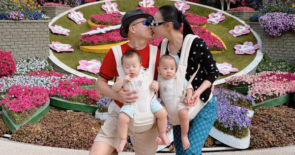 Tất bật làm mẹ bỉm cho cặp sinh đôi, Phương Oanh chia sẻ đầy ẩn ý: Yêu chồng bằng sự bao dung, thấu hiểu