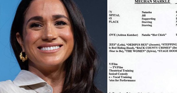 CV cũ của Meghan Markle bất ngờ gây sốt: Từng đóng vai 