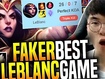 LMHT: SKT T1 thi đấu không cần mình, Faker liền vào phá đảo rank Hàn với tướng tủ LeBlanc