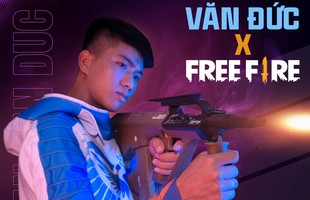 Free Fire chơi lớn kết hợp cùng Văn Đức - Ra mắt nhân vật siêu cầu thủ, xuất hiện súng trường AUG, Đảo Quân Sự khoác áo mới