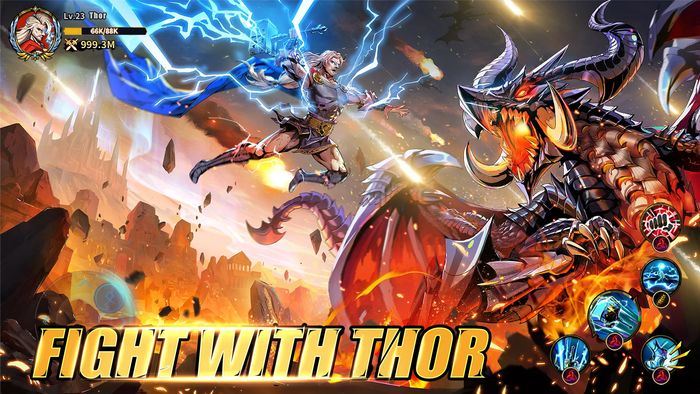 Myth: Gods of Asgard tựa game nhập vai hành động đã có mặt trên mobile