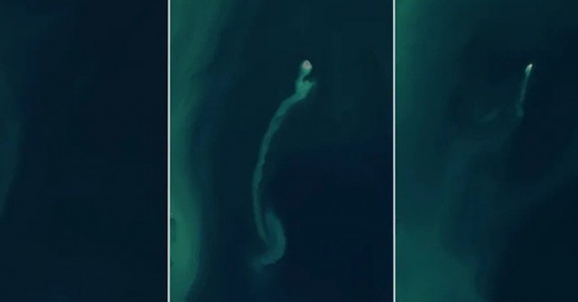 Vệ tinh NASA phát hiện "đảo ma" kỳ lạ giữa biển Caspi