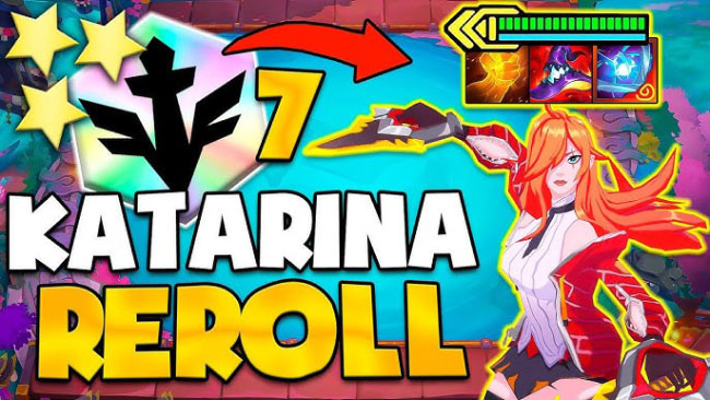 ĐTCL 15.1: Âm thầm leo rank cùng “Tiểu Lý Phi Đao” Katarina reroll – bài khỏe đầu mùa