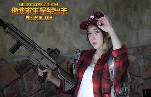 PUBG Mobile: Ngẩn ngơ trước vẻ đẹp của nữ cosplayer khi cầm M416 