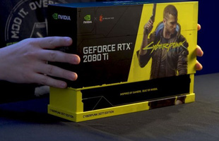 Mở hộp card màn hình RTX 2080 Ti Cyberpunk 2077 hiếm nhất thế giới