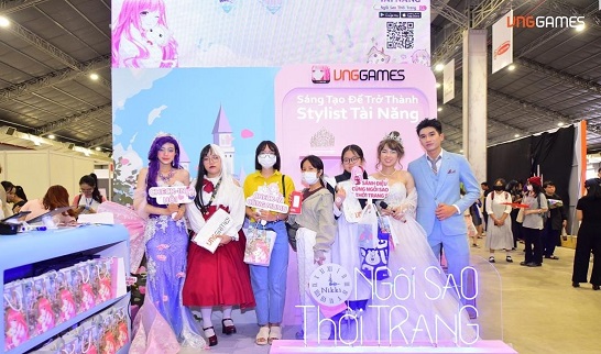 Tựa game Ngôi Sao Thời Trang VNG chào đón hơn 1000 fan cứng tại Color Fiesta 2023