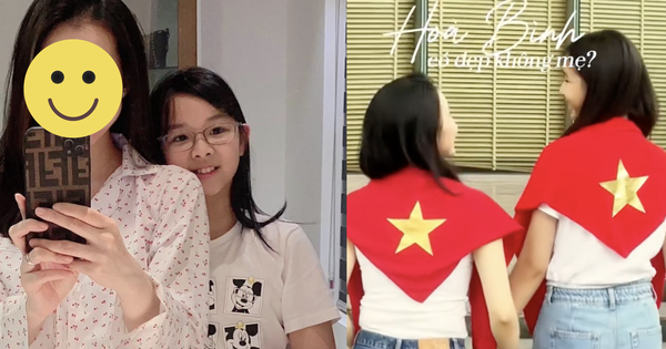 Bé gái Vbiz đeo kính cận nép sau lưng mẹ Hoa hậu nay cao vượt trội, visual cỡ nào mà 99% bình luận trầm trồ?