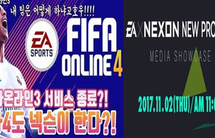 FIFA Online 4 sẽ là tựa game hoàn toàn mới, trong khi FIFA Online 3 buộc phải thay đổi trước WC 2018