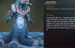 Liên Quân Mobile: Sự cố “Cresht cắn cáp” làm nhiều người chơi phải cày điểm uy tín “hộc bơ” để được đánh rank tiếp