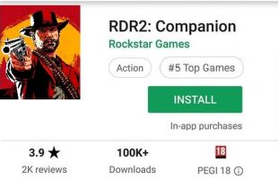 Red Dead Redemption 2 quá hot, đến cả app phụ trợ cũng lọt Top 5 Game trên Google Play