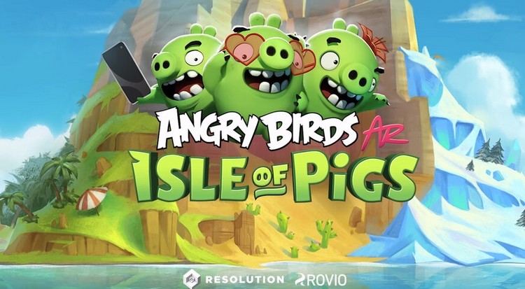 Angry Birds AR: Isle of Pigs đã có mặt trên nền tảng Android