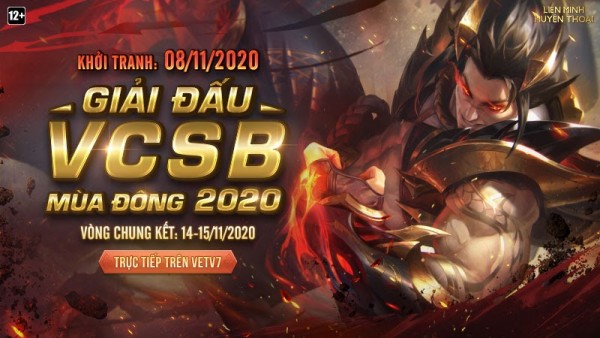 Công bố giải đấu VCSB mùa Đông 2020