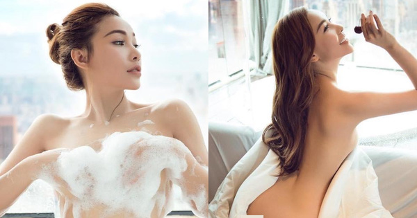 Quỳnh Thư từng gây bão với loạt ảnh nude không miếng vải che thân, phô trọn da thịt 100%!