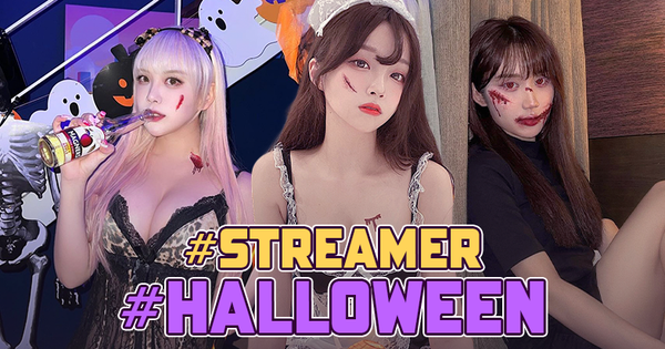 Hóa trang Halloween, dàn nữ streamer khiến fan 