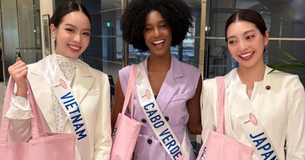 Hoa hậu Thanh Thủy dạy tiếng Việt cho dàn thí sinh Miss International 2024