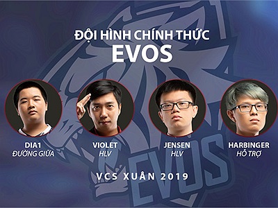 Bộ 3 ứng cử viên cho chức vô địch VCS Mùa Xuân 2019 công bố đội hình chính thức cho mùa giải mới