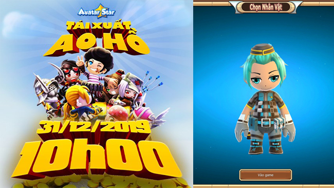 Avatar Star Online hồi sinh ngay thời khắc giao mùa sang năm mới 2020