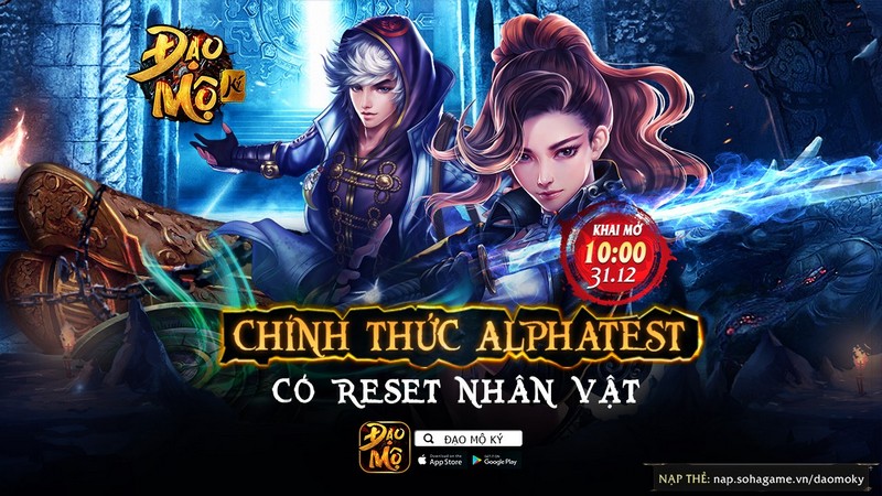 Bom tấn nhập vai thế giới mở Đạo Mộ Ký Mobile chính thức mở Alpha Test ngay hôm nay