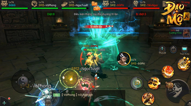 Đạo Mộ Ký Mobile mang đến những điểm mới mẻ cho dòng game MMORPG