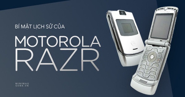 Bí mật lịch sử của Motorola Razr: Chiếc điện thoại xuất sắc đầu tiên của thiên niên kỷ