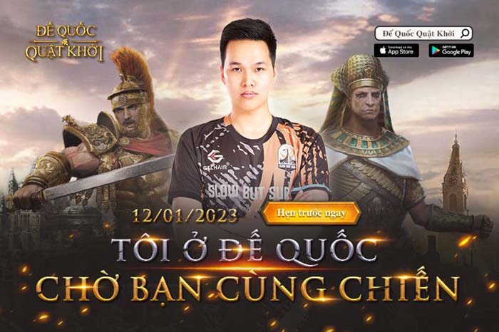 Cao thủ Đế Chế Chim Sẻ Đi Nắng sẵn sàng nghênh chiến game thủ trong Đế Quốc Quật Khởi