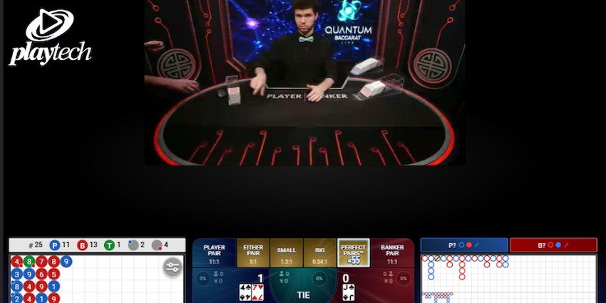 Khám phá cửa cược Baccarat Playtech